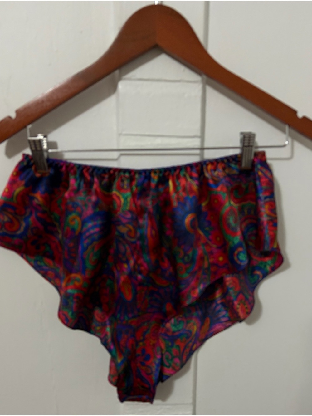 Victoria’s Secret Vintage Gold Label Silk Shorts
